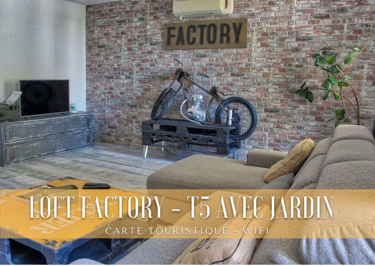 The Loft Factory 4 Chambres Vue Garonne + Jardin ลอร์มองต์ ภายนอก รูปภาพ